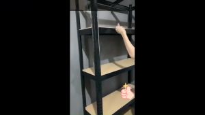 6 Layer Metal Rack Steel Boltless Organizer Shelf Stainless Rack Steel Storage Shelves Metal Shelf