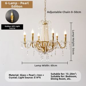 OUCHAO | French Luxury Chandelier