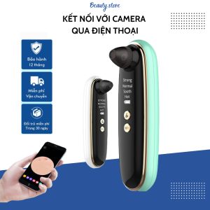 Máy hút mụn đầu đen tích hợp camera hiện đại hút sạch bã nhờn mụn đầu đen mụn ẩn mụn cám