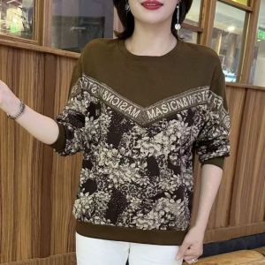 QIAOXIZI | Winter-Suitable Senior Womens Loose-Fitting Slimming Down Coat 3D Velvet Warm Underwear
