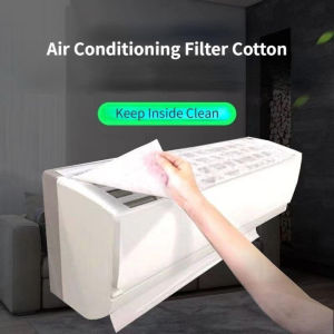 20pcs Air Purification Filter Pad Set Air Conditioning Inlet Universal Dust Cotton Filter Home Air Conditioner Hang-up Air Inlet Filter