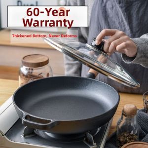 Thickened Nonstick Cast Iron Frying Pan