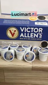 Cà phê Ý viên nén Victor Allen’s Italian Roast rang đậm [Made in Italy]