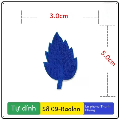 Tự Dính Lá Thêu Miếng Dán Vải Dán Màu Nguyên Chất Lỗ Trang Trí Miếng Dán Cường Lực Cho Quần Áo Và Quần Diy Phụ Kiện May Vá