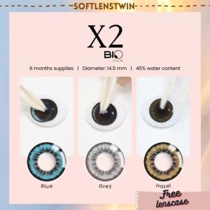SOFTLENS X2 BIO COLOR - NORMAL DAN MINUS