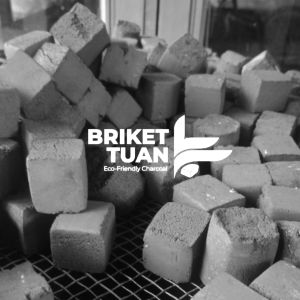 Arang Briket Batok Kelapa Alat Bakar Pemanggang BBQ Briket Arang Batok Kelapa 250 Gram