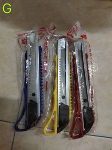 Utility Knife Cutter Blade Paper Pocket Package Parcel Packing Letter Box Poslaju Cut 761