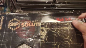 STP SOUND DEADENING BLACK GOLD PER SHEET