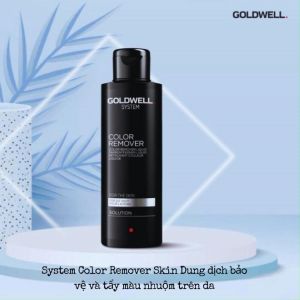Kem Tẩy Màu Nhuộm Goldwell System Color Remover Skin Bảo Vệ Tẩy Màu Nhuộm Dính Trên Da 150ml