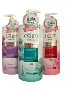 BSUTIN Bath Gel 1000ml Nước Hoa Hương Hoa Lavender Sạch Sẽ Mát Mẻ Dưỡng Da Dành Cho Nam Và Nữ Dùng Cho Gia Đình