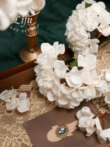 Clearance Sale Artificial Hydrangea Flowers Home Decorations TV Cabinet Fake Silk Flowers Living Room Dining Table Centerpieces