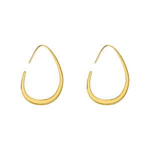 925 Sterling Silver Oval Earrings for Women Special-Interest Design Classy Elegant Earrings 2023 New Arrival Retro Earrings Eardrops