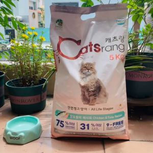 Thức ăn hạt Catsrang Hàn Quốc dành cho Mèo mọi lứa tuổi 5Kg