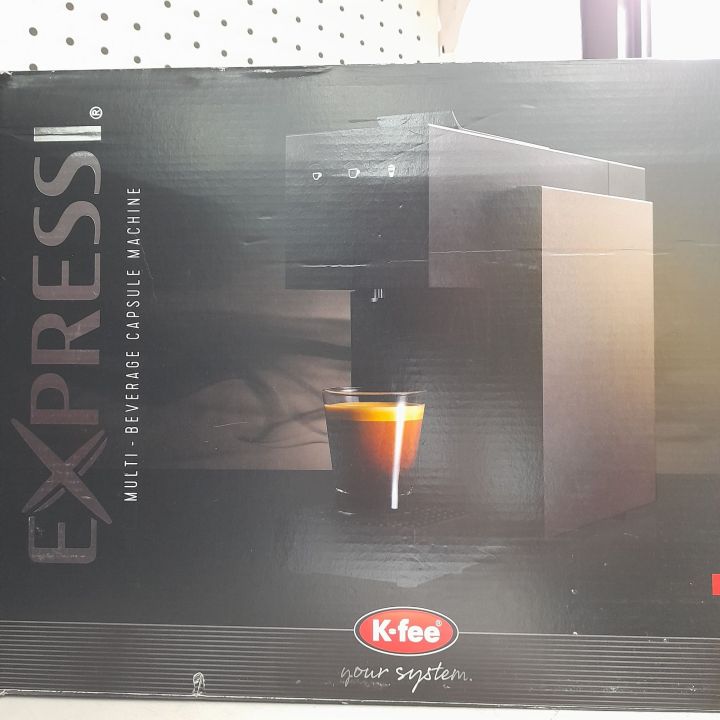 Expressi Coffee Capsule Machine KFEE, CAFFITALY, and CBTL pods