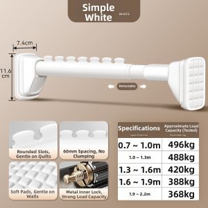 WEILAISHI | Hole-Free Telescopic Drying Rod