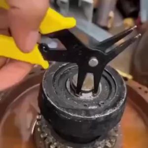 METCAR 2-in-1 Portable Circlip Pliers Multifunction DIY Snap Spring Ring Circlip Removal Install Plier Tool