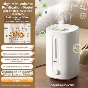 [China Plug Adapter Needed] Bear | Quiet Large Mist Air Purifying Humidifier for Home Bedroom