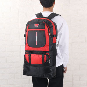 Large Capacity 90L Mens And Womens Backpack Outdoor Travel Climbing Bag Lightweight Expandable School Bookbag for Students