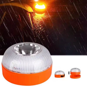 1/2/3PC Led Car Emergency Light Flashing Light Magnetic Induction Road Accident Light Portable Strobe Warning Light