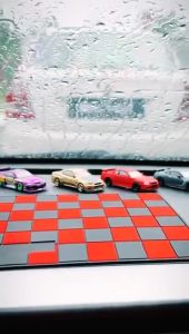 DaDu Car Anti-Slip Dashboard Mat Perodua Proton Toyota Honda Phone Sunglass Perfume Sticky Pad Universal