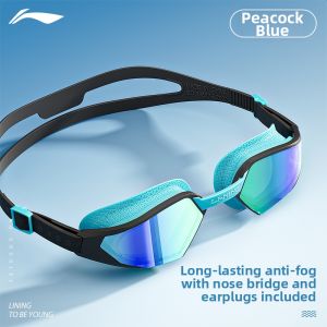Li-Ning | Anti-Fog Waterproof Competition Swim Goggles