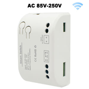 Dry Contact WIFI / Zigbee Smart Relay 12V-220V Inching Board Module Controller for Motor Garage Light Lamp Work with Tuya Alexa