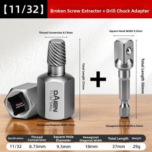 DAIENGONGJU | Screw Extractor Tool Anti-Thread Compatible