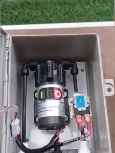 เงียบมาก ขายแล้วกว่า4000ชุด พ่นหมอก20เมตร10หัวพ่น ต่อเพิ่มได้อีก คุ้มค่าเงิน ออกแบบมาให้ใช้งานง่าย ออกแบบโดยวิศวกร หัวพ่นเลือกได้