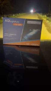 [1 cặp] Đèn Led ô tô G-light Q91 siêu sánglắp cho pha cosnhiệt màu 5000k ánh sáng hơi ngả vàng bám đường rất tốt.