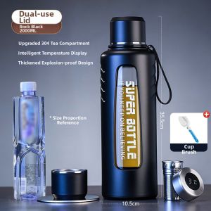 GIANXI | Mens Tea Infuser Durable Large Capacity Glass Cup