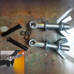 Portable Electric Steam Sterilizer Bolt Screw Nut Screw Medical High Pressure Sterilizing Pan Sterilization Pot Accessories