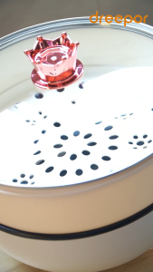 Dreepor Multi-Function Electric Cooker Non-Stick Frying Pan With Food Steamer  Large Capacity Electric Pot Cooking For Home or School