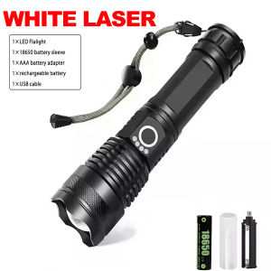 EDC Flashlight Rechargeable ZoomableIPX5 Waterproof Aluminum Alloy5 Modes LED Torch for Outdoor Camping Hiking Emergency Light
