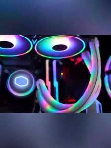 COOLMOON AOSOR ST350 ST390 ARGB LED AIO Tube Sleeve 360° Panoramic Soft Light Water Cooling