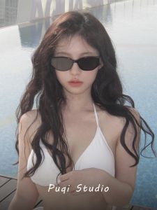 Stylish Retro Womens Cat Eye GM Sunglasses Trendy Fashion Sunscreen UV Protection Comfortable Classical Personality round Face