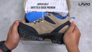 Sepatu Safety Pria Ujung Besi OriginaI Lavio Dexter Untuk Kerja Proyek Lapangan 36 37 38 39 40 41 42 43 44