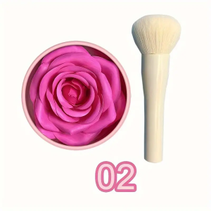 Bộ Phấn Má Hồng 2PC Có Cọ Kem Tạo Khối Có Độ Bóng Cao Rouge Mỹ Phẩm Làm Đẹp Lâu Trôi Dành Cho Phụ Nữ