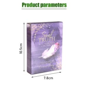 Soul Truth Self-Awareness Card Deck Daily Questions That Will Transform Your Life Tarot Oracle Cards Soul Truth Self-Awareness Oracle Card Deck Daily Questions That Will Transform Your Life Past Life Green Witch Game Deck