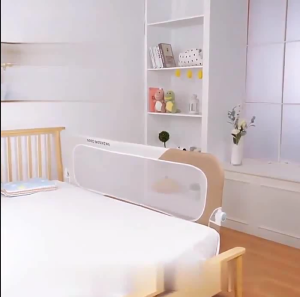 SG Stock Premium Baby Bed Rail Guard 60" Foldable Safety Edge Protector for Twin/Double/Full/Queen/King Size Beds
