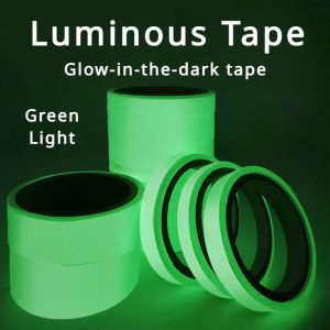Luminous Tape Green Warning Ground Light Storage Stair Anti Slip Sticker Reflective Fluorescent Tape