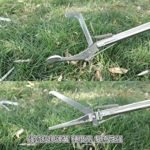 120cm Stainless Steel Snake Clamp: A Foldable Reptile Handling Tool