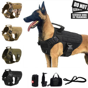 Tactical Military Vest & Training Harness Set: A Comprehensive Guide for German Shepherds & Golden Retrievers