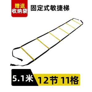 Multi-Functional Hurdle Jumping Step Training Equipment Rope Ladder Agility Training Small Barrier Jump Grid Step Fitness Equipment