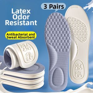 ZHIHAOEN | Slim Breathable Sweat Absorption Anti-Odor Fragrant Mens Latex Insoles