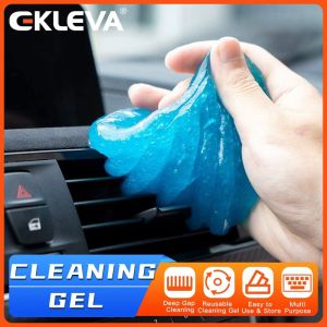 EKLEVA 200g Auto Car Cleaning Pad Glue Powder Cleaner Magic Cleaner Dust Remover Gel Home Computer Keyboard Clean Tool Car Cleaning