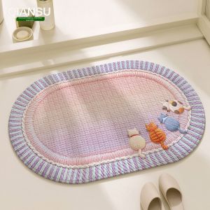 XIANSU | Water Absorbent Slip Resistant Bathroom Door Mat