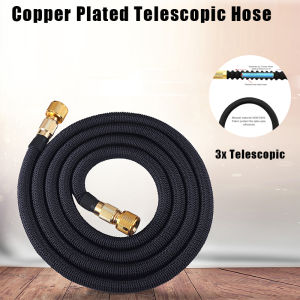 Expandable Garden Hose - Heavy Duty Superior Strength 4 -Layer Latex Core - Extra Strong Brass Connectors water hose