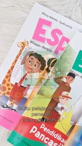 Paket Buku Pelajaran SD Kelas 3 Kurikulum Merdeka Erlangga Original Lengkap Buku SD Kurmer Original
