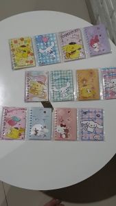 (PER 4PCS) NOTE MINI / NOTE BOOK MINI RENTENG SANRIO CINNAMONROLL MY MELODY HELLO KITTY LUCU