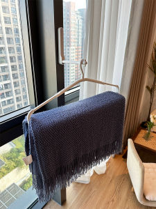 Home Use Retractable Multi-Function Clothes Drying Rack Seamless Anti-Slip Quilt Storage Frame Clothes Hanging Quilt Drying Tool